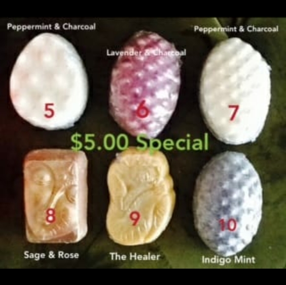 Beautiful Veggie Clay Soaps - Picture 6 of 8